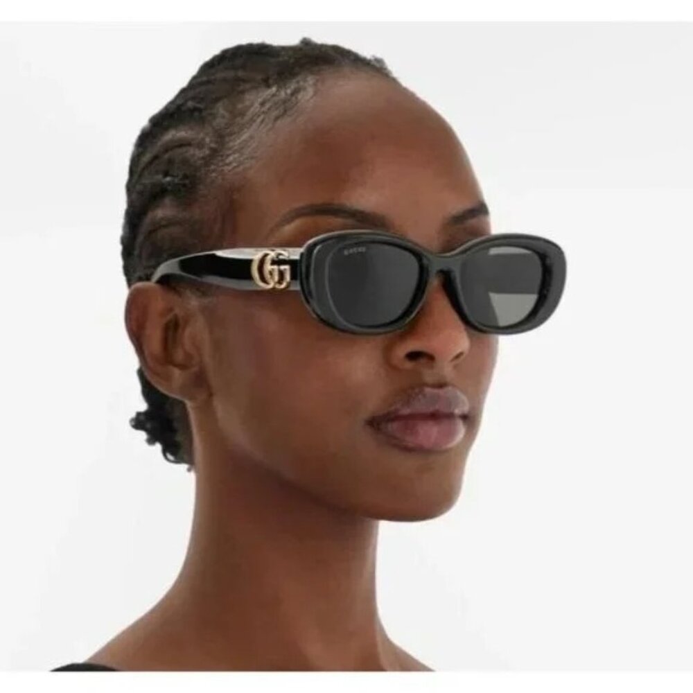 NEW GUCCI SUNGLASSES BROWN WOMEN EYEWEAR GUCCI GG1829SK 004 - Picture 3 of 11